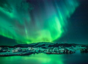 Iceland's Beautiful aurora borealis - Top 10 Bucket List Destinations